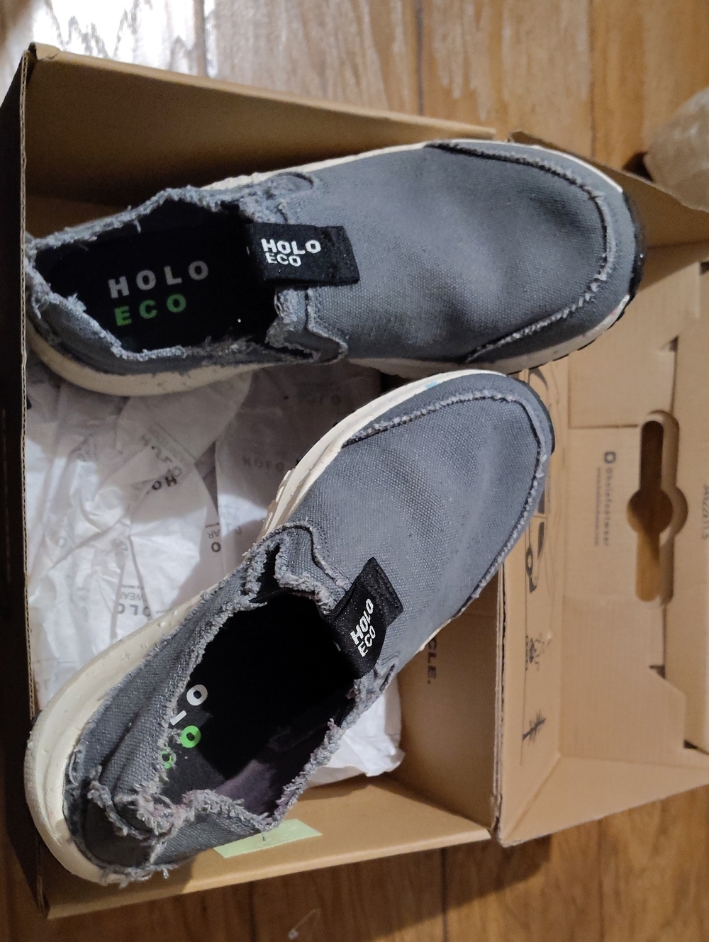 Holo Eco Women's Gray Slip-On Athletic Shoes